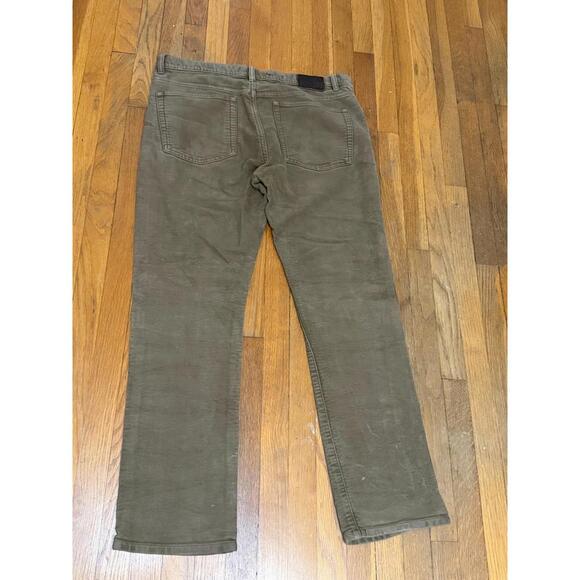 Polo Ralph Lauren Olive Green Casual Pants Men’s Cotton Classic Fit - Picture 4 of 6